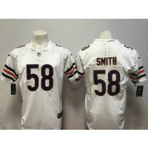 Nike Bears 58 Roquan Smith White Vapor Untouchable Limited Men Jersey
