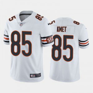 Nike Bears 85 Cole Kmet White Vapor Untouchable Limited Men Jersey