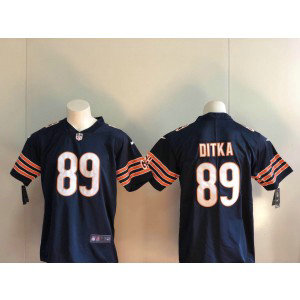 Nike Bears 89 Mike Ditka Navy Blue Vapor Untouchable Limited Men Jersey