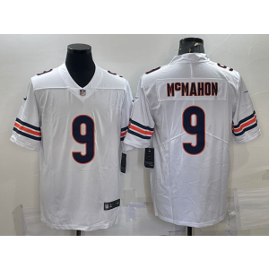 Nike Bears 9 Jim McMahon White Vapor Untouchable Limited Men Jersey