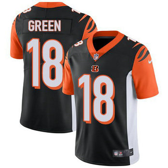 Nike Bengals 18 A.J. Green Black Vapor Untouchable Limited Jersey
