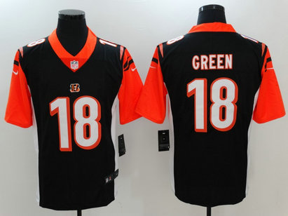 Nike Bengals 18 A.J. Green Black Vapor Untouchable Player Limited Jersey