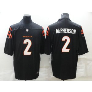 Nike Bengals 2 Evan Mcpherson Black Vapor Untouchable Limited Men Jerseys