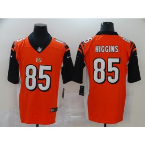 Nike Bengals 85 Tee Higgins Orange 2020 NFL Draft Vapor Untouchable Limited Men Jersey