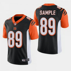 Nike Bengals 89 Drew Sample Black 2019 NFL Draft Vapor Untouchable Limited Men Jersey