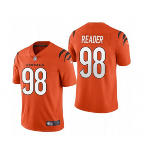 Nike Bengals 98 D.J. Reader Orange Vapor Untouchable Limited Men Jersey