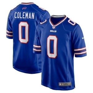 Nike Bills 0 Coleman Blue Vapor Untouchable Limited Men Jersey