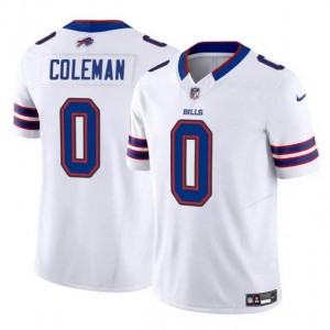 Nike Bills 0 Coleman White F.U.S.E. Vapor Limited Men Jersey