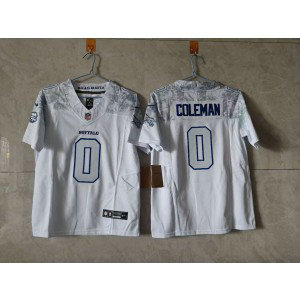 Nike Bills 0 Keon Coleman White Rivalries F.U.S.E. Vapor Limited Youth Jersey