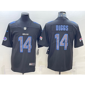 Nike Bills 14 Diggs Black Vapor Limited Men Jersey