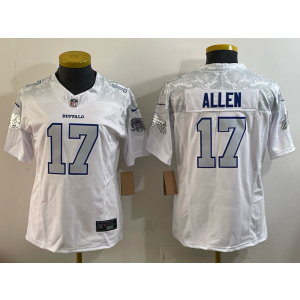 Nike Bills 17 Josh Allen White 2025 Rivalries F.U.S.E. Vapor Limited Women Jersey Nike Bills 17 Josh Allen White 2025 Rivalries F.U.S.E. Vapor Limited Women Jersey