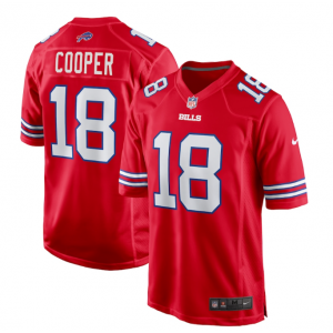 Nike Bills 18 Amari Cooper Red Vapor Untouchable Limited Men Jersey