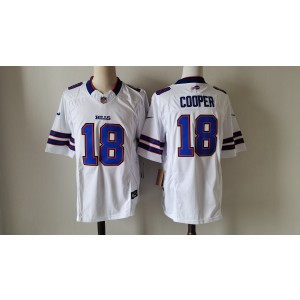 Nike Bills 18 Amari Cooper White F.U.S.E. Vapor Limited Men Jersey