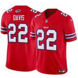 Nike Bills 22 Ray Davis Red F.U.S.E. Vapor Limited Men Jersey