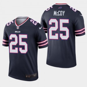 Nike Bills 25 LeSean McCoy Navy Inverted Legend Men Jersey