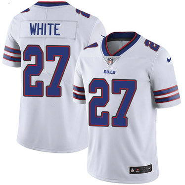 Nike Bills 27 Tre'Davious White White Vapor Untouchable Player Limited Jersey