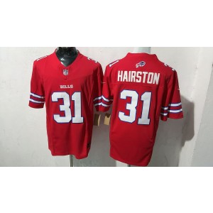 Nike Bills 31 Maxwell Hairston Red F.U.S.E. Vapor Limited Men Jersey