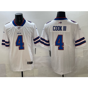 Nike Bills 4 Cook III White Vapor Limited Men Jersey