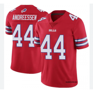 Nike Bills 44 Joe Andreessen Red Vapor Untouchable Limited Men Jersey