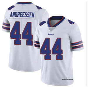 Nike Bills 44 Joe Andreessen White Vapor Untouchable Limited Men Jersey