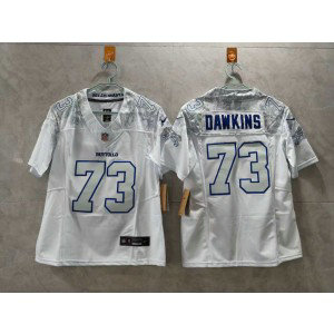 Nike Bills 73 Dion Dawkins White Rivalries F.U.S.E. Vapor Limited Youth Jersey