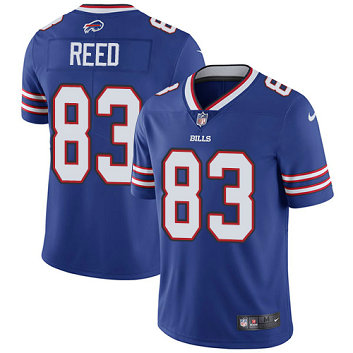 Nike Bills 83 Andre Reed Royal Vapor Untouchable Player Limited Jersey