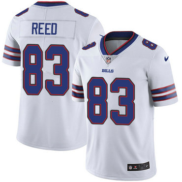 Nike Bills 83 Andre Reed White Vapor Untouchable Player Limited Jersey