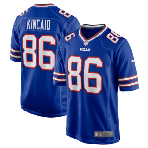 Nike Bills 86 Dalton Kincaid Blue 2023 Draft Vapor Untouchable Limited Men Jersey