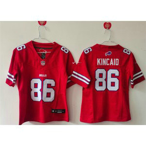 Nike Bills 86 Dalton Kincaid Red F.U.S.E. Vapor Limited Women Jersey(Run Small) Nike Bills 86 Dalton Kincaid Red F.U.S.E. Vapor Limited Women Jersey(Run Small)