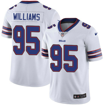 Nike Bills 95 Kyle Williams White Vapor Untouchable Player Limited Jersey
