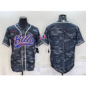 Nike Bills Blank Camo Vapor Baseball Limited Men Jersey