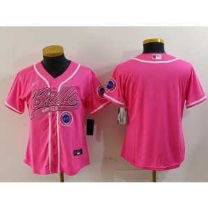 Nike Bills Blank Pink Vapor Baseball Limited Youth Jersey