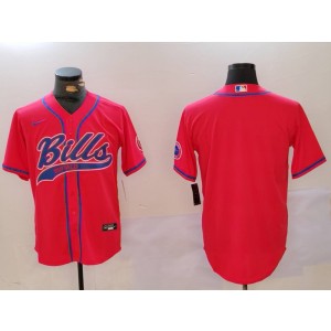 Nike Bills Blank Red Vapor Baseball Limited Men Jersey