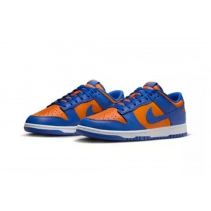 Nike Blue Orange Dunk Shoes