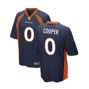 Nike Broncos 0 Cooper Blue Vapor Untouchable Limited Men Jersey