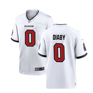 Nike Buccaneers 0 DIABY White Vapor Untouchable Limited Men Jersey