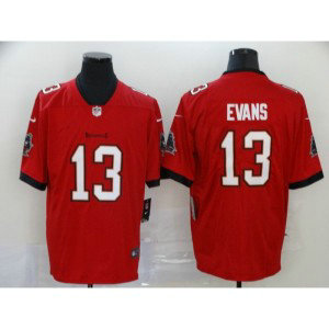 Nike Buccaneers 13 Mike Evans Red 2020 New Vapor Untouchable Limited Youth Jersey