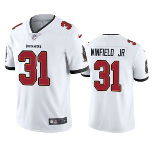 Nike Buccaneers 31 Antoine Winfield Jr White Vapor Untouchable Limited Men Jersey