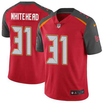 Nike Buccaneers 31 Jordan Whitehead Red Vapor Untouchable Limited Jersey
