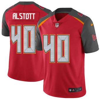 Nike Buccaneers 40 Mike Alstott Red Vapor Untouchable Player Limited Jersey