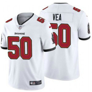 Nike Buccaneers 50 Vita Vea 2020 New White Vapor Untouchable Limited Men Jersey