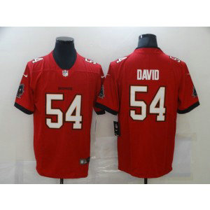 Nike Buccaneers 54 Lavonte David Red Vapor Untouchable Limited Men Jersey