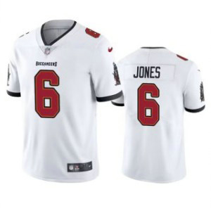 Nike Buccaneers 6 Julio Jones White Vapor Untouchable Limited Men Jersey