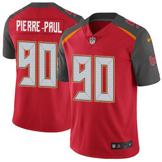 Nike Buccaneers 90 Jason Pierre-Paul Red Vapor Untouchable Limited Jersey