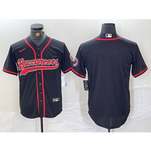Nike Buccaneers Blank Black Vapor Baseball Limited Men Jersey