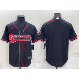 Nike Buccaneers Blank Black Vapor Baseball Limited Men Jersey