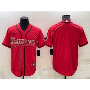 Nike Buccaneers Blank Red Vapor Baseball Limited Men Jersey
