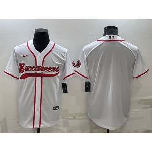 Nike Buccaneers Blank White Vapor Baseball Limited Men Jersey