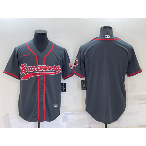 Nike Buccaneers Grey Vapor Baseball Limited Men Jersey