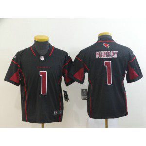 Nike Cardinals 1 Kyler Murray Black Color Rush Limited Youth Jersey